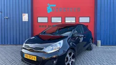 Zwart Gebruikt 2013 Kia Rio Hatchback | € 6.950 (Eerlijke prijs)