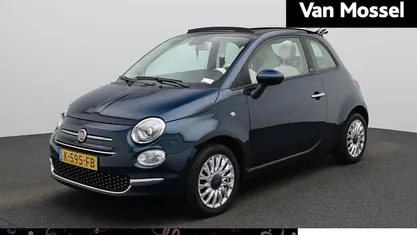 Occasion Fiat 500C Lounge 69 PK (50 kW) 2021 Blauw Cabriolet