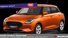 Oranje Nieuw 2025 Suzuki Swift Hatchback | € 22.299 (Eerlijke prijs)