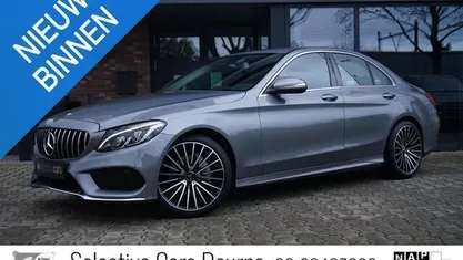 Grijs Occasion 2014 Mercedes C200 AMG Sedan | € 20.900 (Eerlijke prijs)