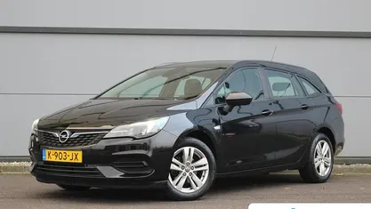 Occasion Opel Astra Edition 110 PK (80 kW) 2021 Zwart Stationwagen