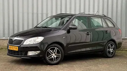 Occasion Skoda Fabia Comfort 86 PK (63 kW) 2012 Zwart Stationwagen