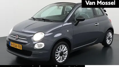 Grijs Occasion 2020 Fiat 500C Young Cabriolet | € 12.940 (Eerlijke prijs)