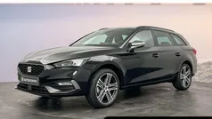 Zwart Nieuw 2025 Seat Leon ST FR Stationwagen | € 42.190 (Eerlijke prijs)