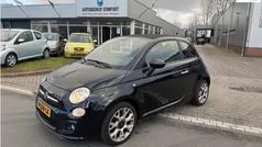 Zwart Gebruikt 2013 Fiat 500C Lounge Cabriolet | € 6.499 (Eerlijke prijs)