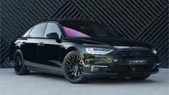 Zwart Gebruikt 2021 Audi A8 S-Line Sedan | € 59.900