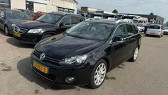 Zwart Gebruikt 2011 VW Golf VI Highline Stationwagen | € 4.500 (Goede deal)