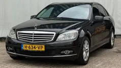 Zwart Gebruikt 2009 Mercedes C180 Elegance Sedan | € 9.995 (Eerlijke prijs)