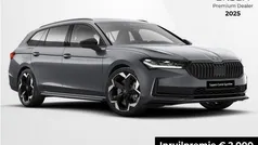 Grijs, metallic lak Nieuw 2025 Skoda Superb Business Line Stationwagen | € 54.990 (Eerlijke prijs)