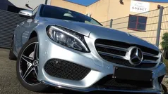 Grijs Gebruikt 2018 Mercedes C200 AMG line Sedan | € 23.850 (Super prijs)