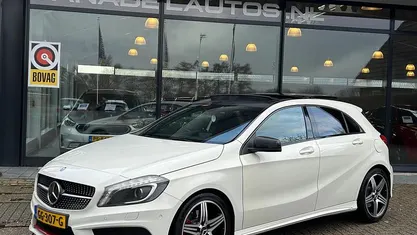 Wit Gebruikt 2014 Mercedes A250 Ambition Hatchback | € 17.449 (Eerlijke prijs)