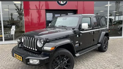 Occasion Jeep Wrangler Unlimited Overland 381 PK (280 kW) 2023 Zwart SUV