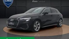 Zwart Gebruikt 2023 Audi A3 Sportback S-Line Hatchback | € 28.950 (Eerlijke prijs)