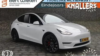 Wit Gebruikt 2022 Tesla Model Y Performance SUV | € 35.290 (Eerlijke prijs)