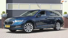 Blauw, metallic lak Gebruikt 2021 Skoda Octavia Business Line Stationwagen | € 22.900 (Goede deal)