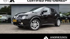 Zwart Gebruikt 2017 Nissan Juke Acenta SUV | € 13.950 (Eerlijke prijs)