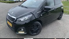 Zwart Gebruikt 2015 Peugeot 108 Active Hatchback | € 7.000 (Eerlijke prijs)