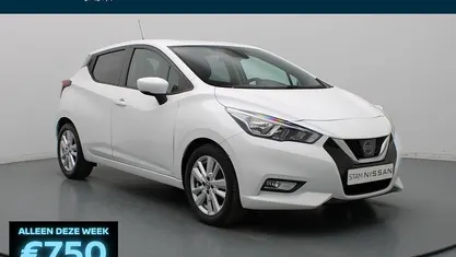 Wit Gebruikt 2020 Nissan Micra N-Connecta Hatchback | € 12.990 (Eerlijke prijs)