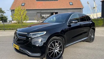 Zwart Gebruikt 2021 Mercedes EQC400 AMG line SUV | € 33.700 (Goede deal)