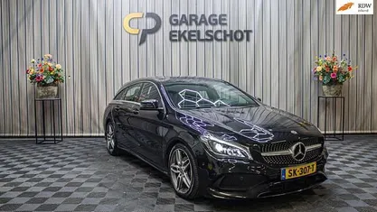Zwart Occasion 2018 Mercedes CLA180 Shooting Brake AMG Stationwagen | € 17.490 (Eerlijke prijs)