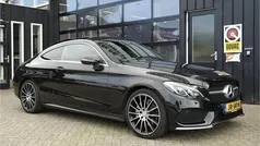 Zwart Gebruikt 2016 Mercedes C180 Ambition Coupé | € 20.999 (Eerlijke prijs)