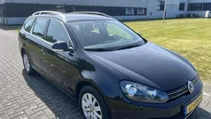 Zwart Gebruikt 2011 VW Golf VI Comfortline Stationwagen | € 3.949 (Eerlijke prijs)