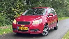 Rood Gebruikt 2009 Chevrolet Aveo LS Hatchback | € 1.975 (Eerlijke prijs)