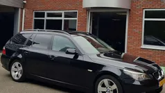 Zwart Gebruikt 2007 BMW 523 Executive Stationwagen | € 6.495 (Super prijs)