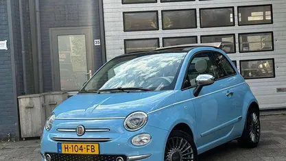 Blauw Occasion 2020 Fiat 500C Cabriolet | € 11.895 (Eerlijke prijs)