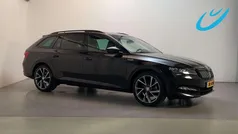 Zwart Gebruikt 2021 Skoda Superb Business Line Stationwagen | € 29.750 (Eerlijke prijs)