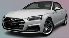 Wit, metallic lak Gebruikt 2018 Audi A5 Cabriolet S-Line Cabriolet | € 32.500 (Eerlijke prijs)