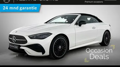 Wit Occasion 2024 Mercedes CLE200 AMG line Cabriolet | € 69.900 (Eerlijke prijs)