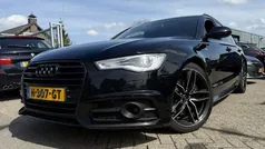 Zwart Gebruikt 2015 Audi A6 S-Line Stationwagen | € 13.999 (Eerlijke prijs)