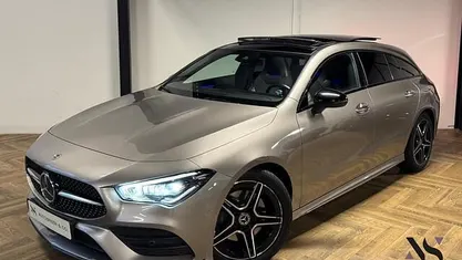 Grijs Occasion 2021 Mercedes CLA200 Shooting Brake Business Stationwagen | € 28.990 (Eerlijke prijs)