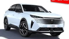 Wit, metallic lak Nieuw 2025 Peugeot e-3008 Allure SUV | € 41.888 (Super prijs)