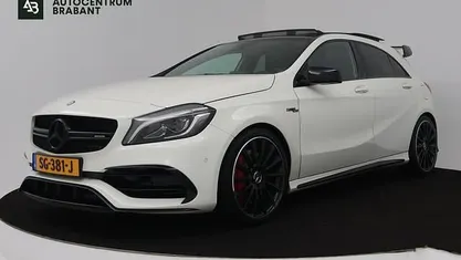 Wit (metallic) Gebruikt 2016 Mercedes A45 AMG AMG Hatchback | € 24.945 (Goede deal)