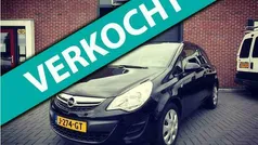 Zwart Gebruikt 2012 Opel Corsa Edition Hatchback | € 4.250 (Eerlijke prijs)