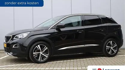 Zwart (metallic) Gebruikt 2018 Peugeot 3008 Premium SUV | € 17.495 (Eerlijke prijs)