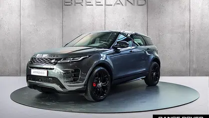 Carpathian grey (grijs metallic)zwart Occasion 2021 Land Rover Range Rover evoque R-Dynamic SUV | € 41.800 (Eerlijke prijs)