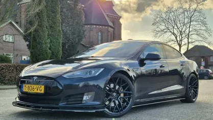 Occasion Tesla Model S 278 kW (378 PK) 2013 Blauw Hatchback