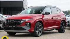Rood, metallic lak Gebruikt 2021 Hyundai Tucson N Line SUV | € 31.945 (Eerlijke prijs)