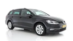 Deep black (zwart metallic) Gebruikt 2018 VW Golf VII Comfortline Stationwagen | € 10.545 (Eerlijke prijs)
