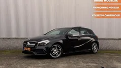 Zwart Gebruikt 2017 Mercedes A250 AMG line Hatchback | € 18.900 (Eerlijke prijs)