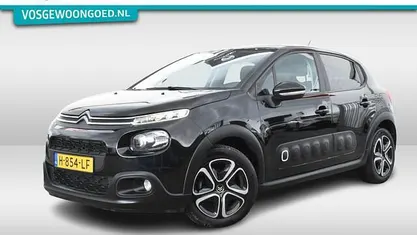 Zwart Occasion 2020 Citroën C3 Feel Hatchback | € 10.895 (Eerlijke prijs)