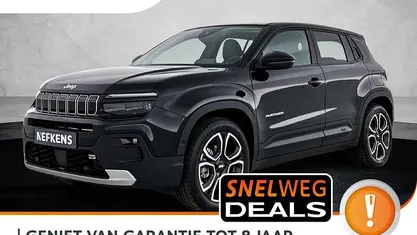 Zwart Nieuw 2025 Jeep Avenger EV Summit SUV | € 35.425 (Eerlijke prijs)
