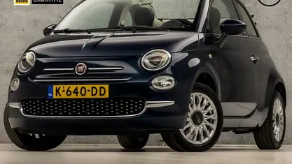 Blauw Gebruikt 2017 Fiat 500C Lounge Cabriolet | € 9.445 (Eerlijke prijs)