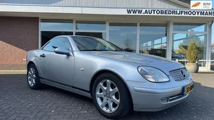 Occasion Mercedes SLK200 136 PK (100 kW) 1997 Grijs, metallic lak Cabriolet