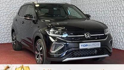 Zwart Nieuw 2025 VW T-Cross R-line Edition SUV | € 39.940 (Goede deal)