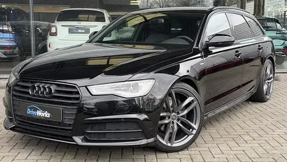 Zwart Gebruikt 2016 Audi A6 Black Edition Stationwagen | € 20.949 (Super prijs)