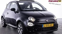 Zwart Gebruikt 2021 Fiat 500C S Cabriolet | € 15.900 (Eerlijke prijs)